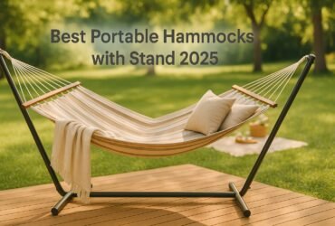 Experience total relaxation anywhere with a portable hammock with stand—no trees needed! Discover top-rated, easy-to-assemble hammocks perfect for camping, backyard, or travel.
