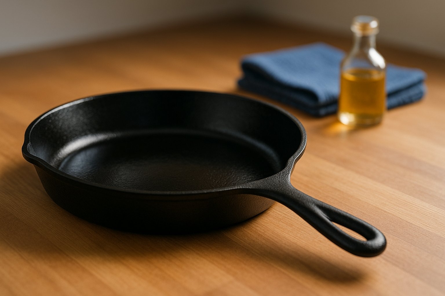 Learn how to re-season a cast iron skillet at home. Step-by-step guide, best oils, and expert tips for restoring your pan’s non-stick, rust-free surface. Perfect for USA, UK, Canada & EU kitchens.