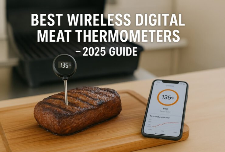 Discover the best wireless digital meat thermometers in 2025 for perfect grilling, roasting & smoking. Smart, accurate & easy to use. Buyer’s guide + top picks!